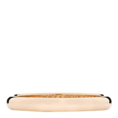 Cartier 18K Yellow Gold 2.5mm 1895 Wedding Band Ring 54 6.75 1 of 6