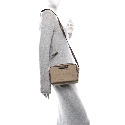 Prada Jacquard Logo Camera Bag Corda Bruciato 2 of 9