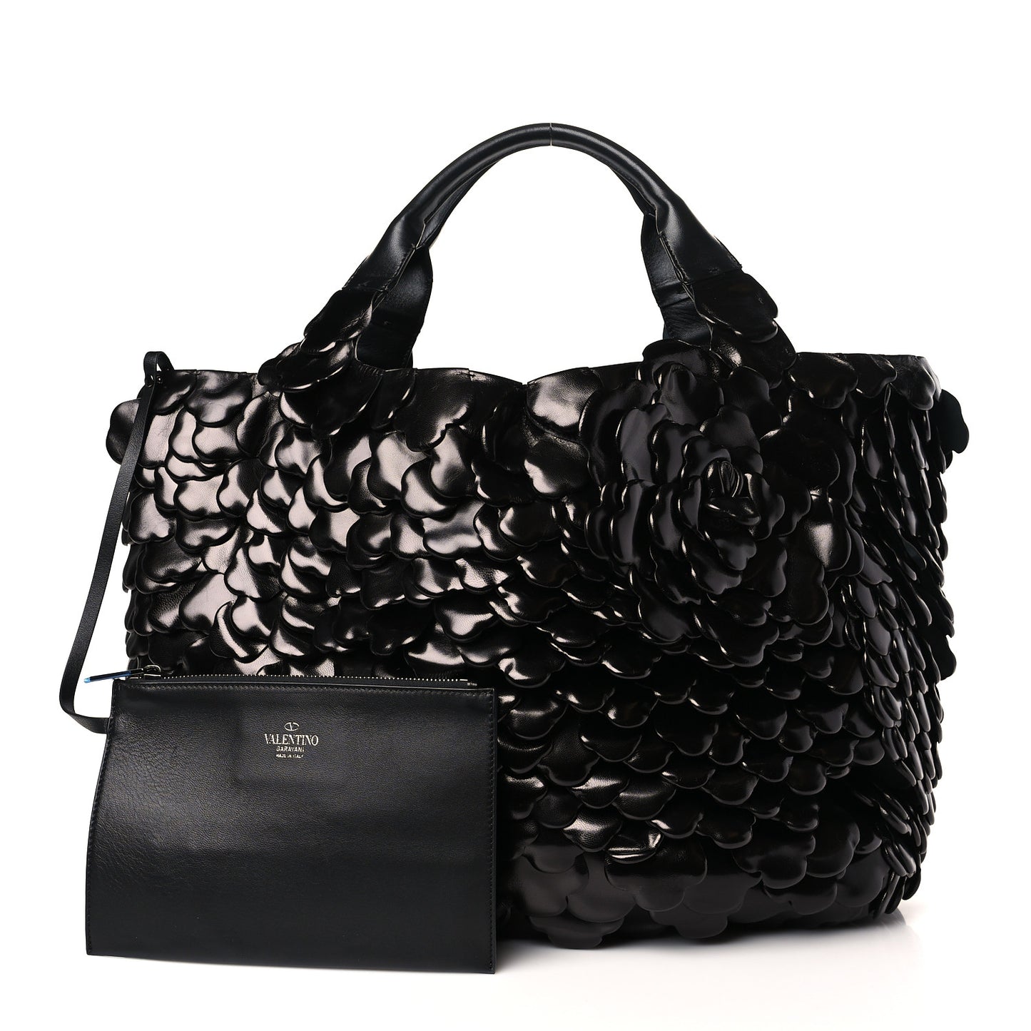 Nappa Atelier 03 Rose Edition Large Tote Bag Black