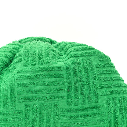 Bottega Veneta Sponge Fabric The Pouch Oversized Clutch Grass 8 of 11