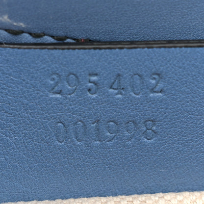 Gucci Soft Guccissima Medium Emily Chain Shoulder Bag Mineral Blue 7 of 19