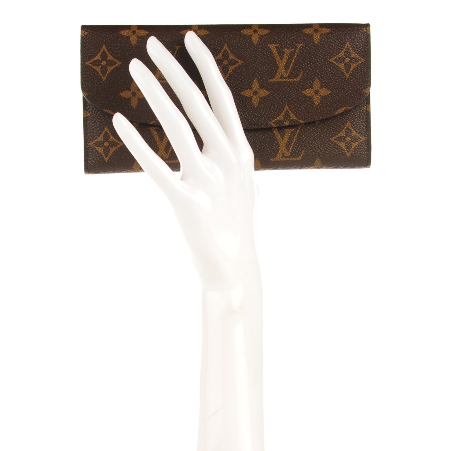 Monogram Emilie Wallet Rose Ballerine