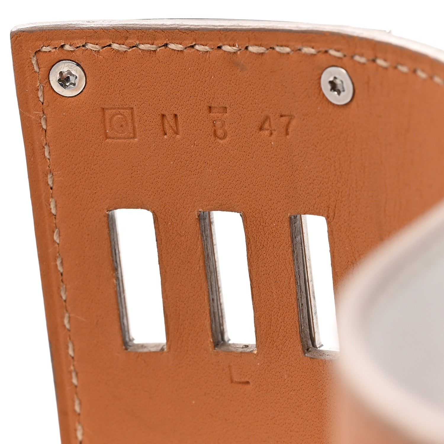 Hermes Swift Extreme Kelly Bracelet L Gris Perle 5 of 7