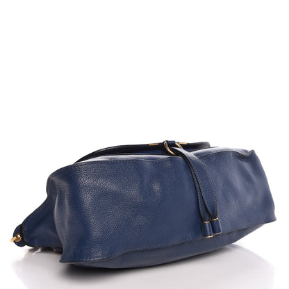 Chloe Calfskin Small Marcie Satchel Royal Navy 5 of 8