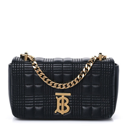 Burberry Grainy Calfskin Quilted Mini Lola Bag Black 1 of 8