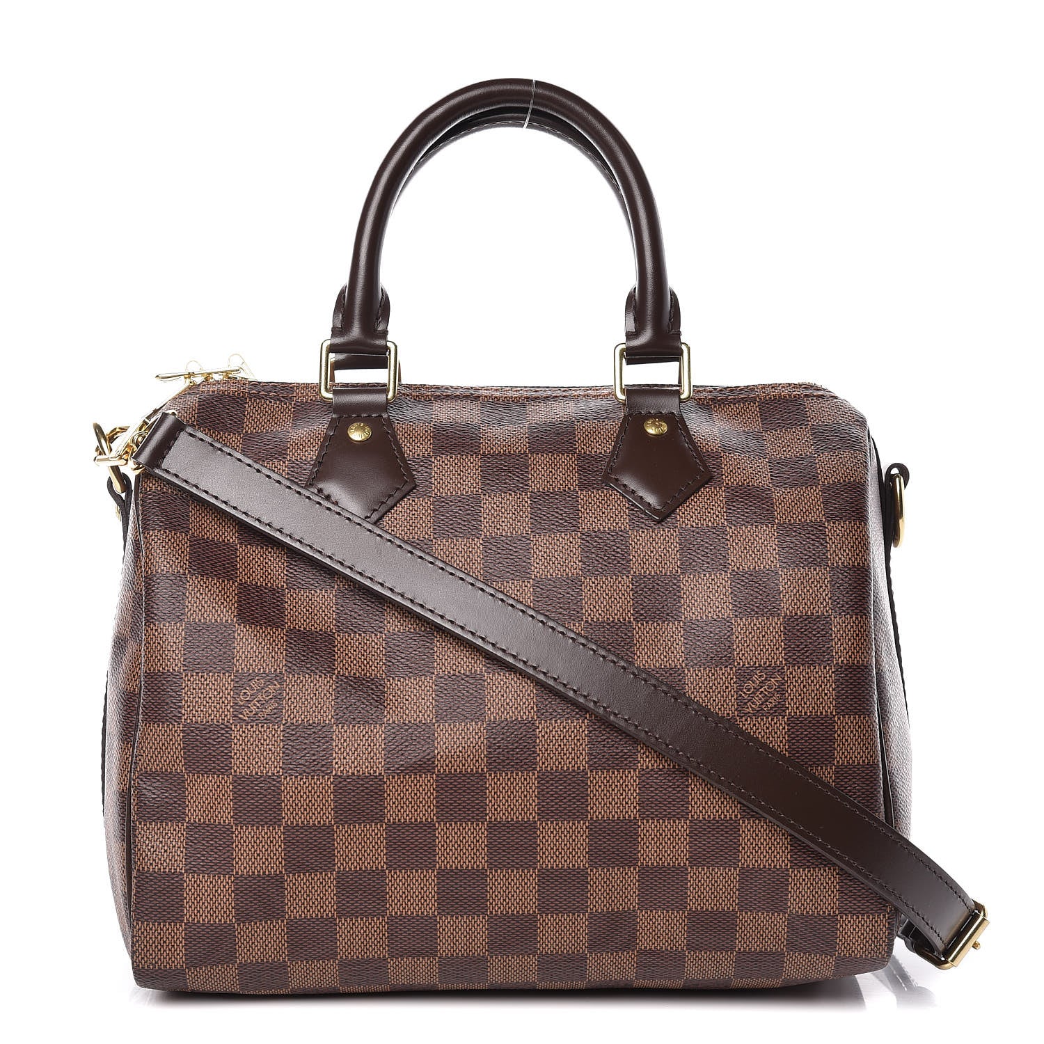 Louis Vuitton Damier Ebene Speedy Bandouliere 25 1 of 12
