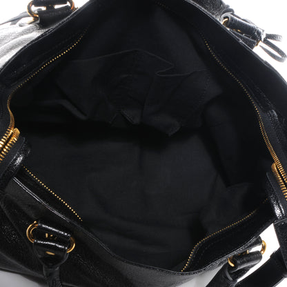 Balenciaga Chevre Metallic Edge Velo Black 5 of 9