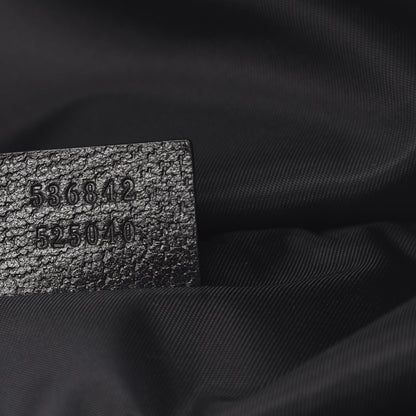 Gucci Nylon 80s Logo Patch Belt Bag Black 7 of 11