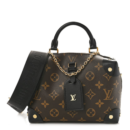 Louis Vuitton Monogram Petite Malle Souple Black 1 of 8