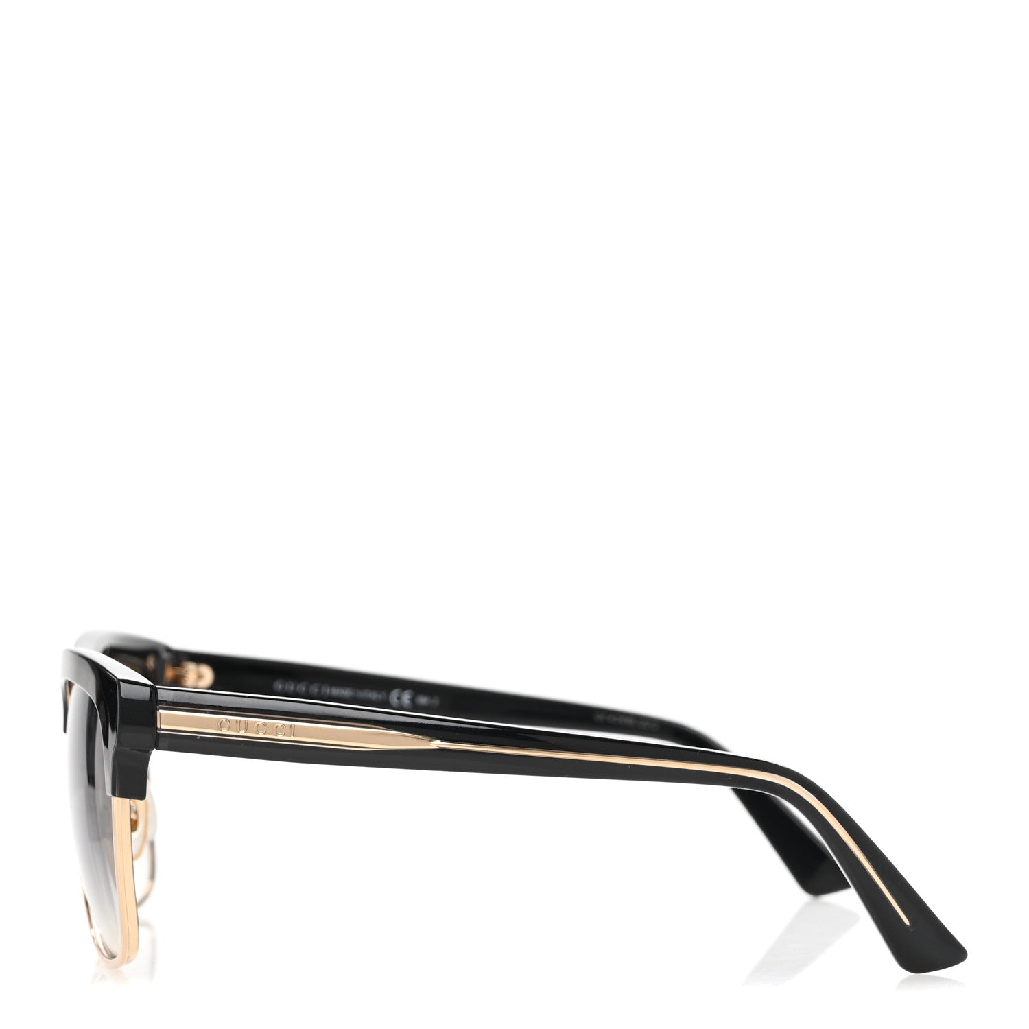 Gucci Metal Square Sunglasses GG4246/S Gold 3 of 8