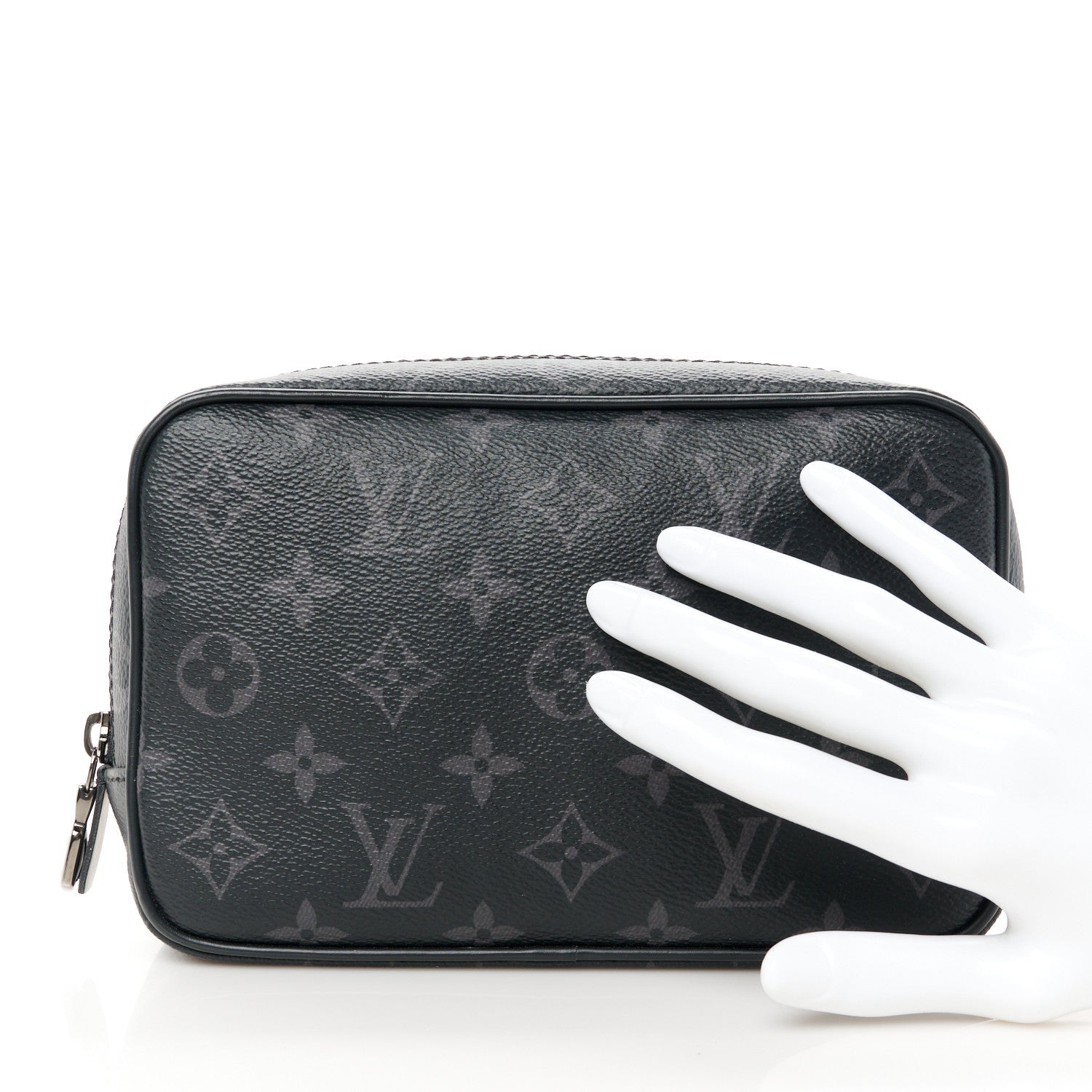 Louis Vuitton Monogram Eclipse Toilet Pouch PM 2 of 7