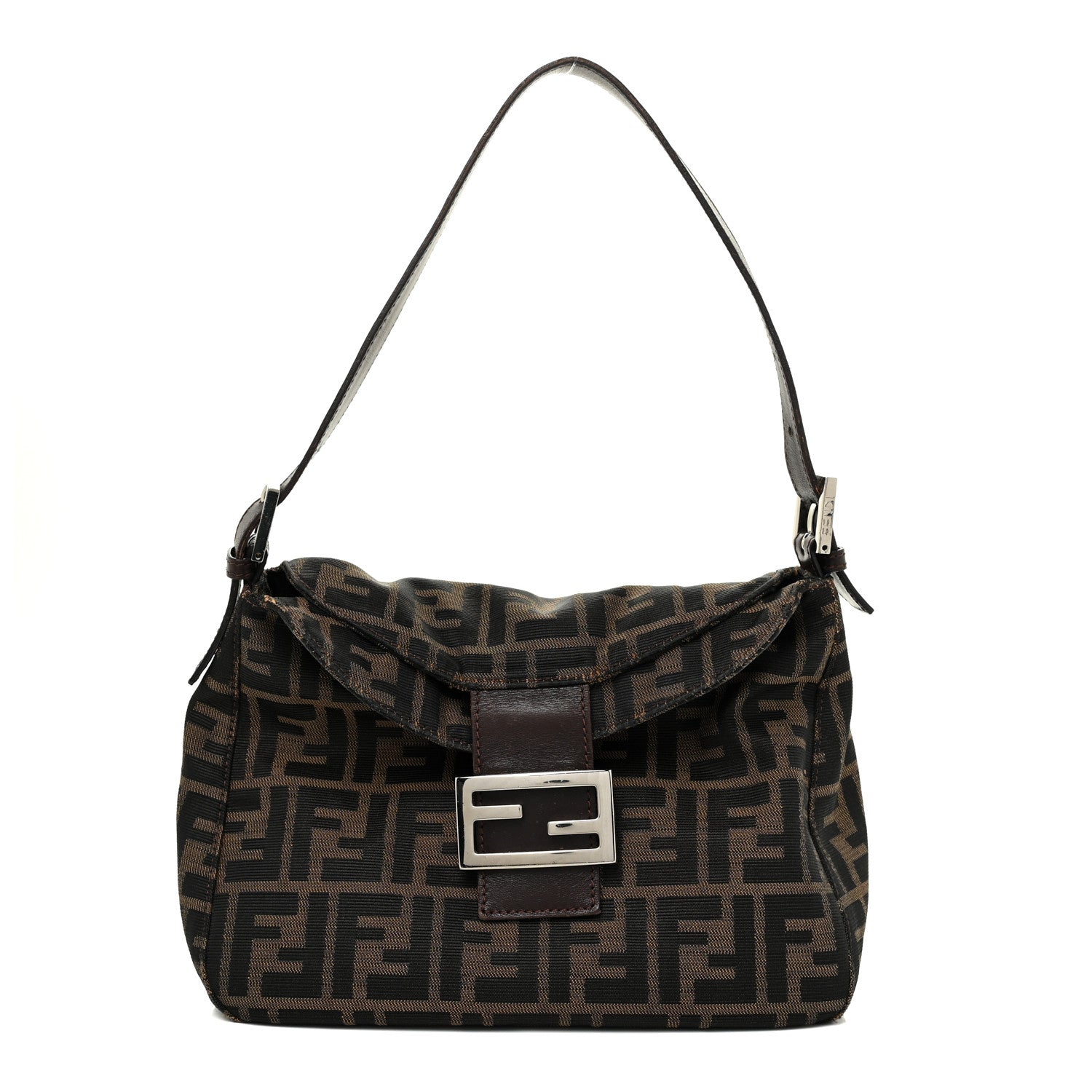 Fendi Zucca Baguette Brown 1 of 20