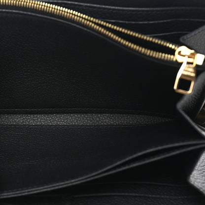 Louis Vuitton Empreinte Zippy Wallet Black 5 of 9