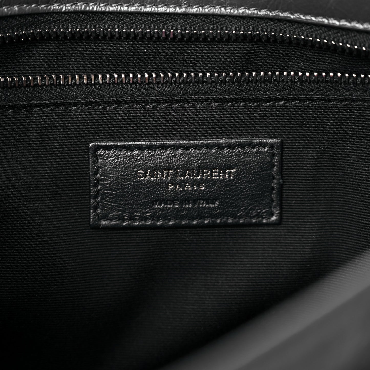Crinkled Calfskin Matelasse Monogram Medium Niki Chain Satchel Storm