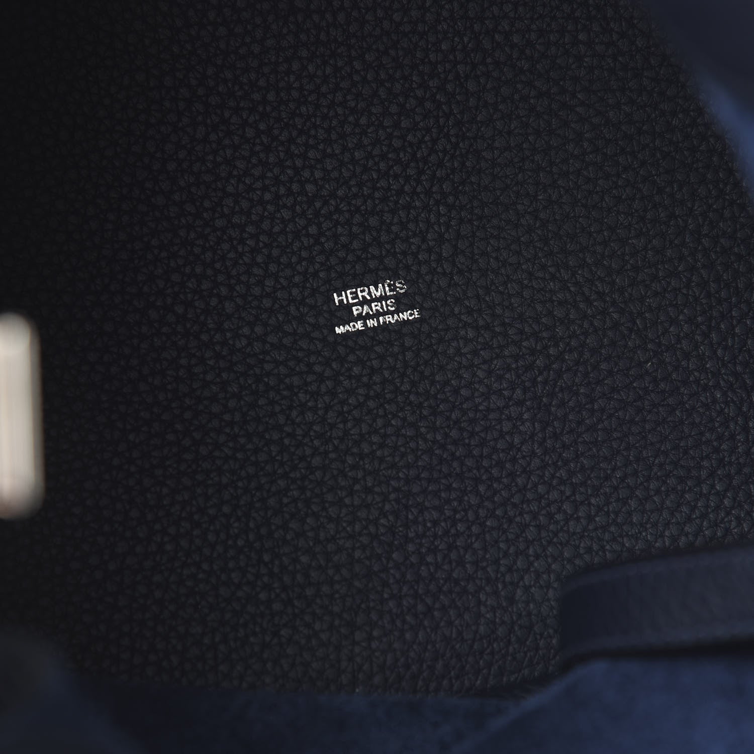 Hermes Taurillon Clemence Picotin Lock 22 MM Bleu Nuit 6 of 11