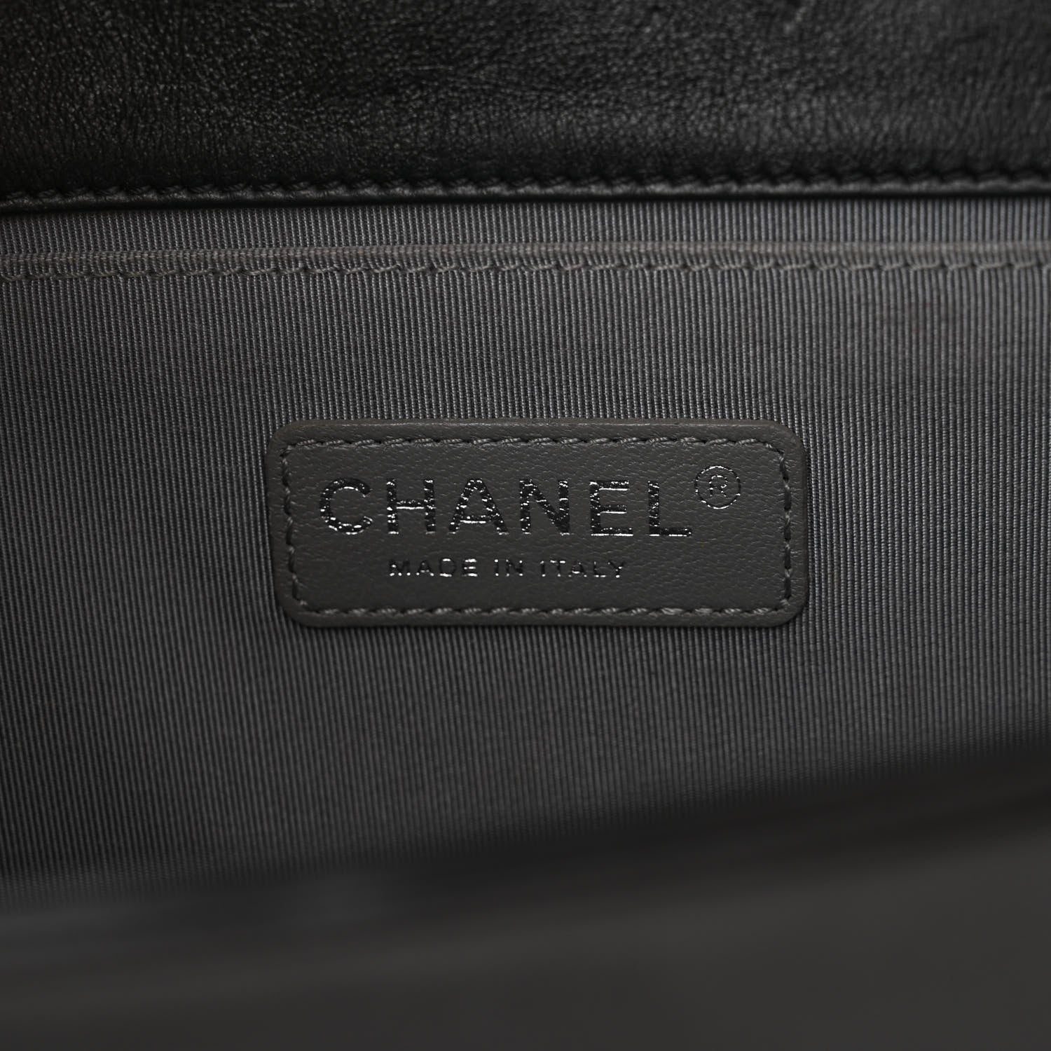 Chanel Calfskin Quilted Medium Boy Flap Black 6 of 13