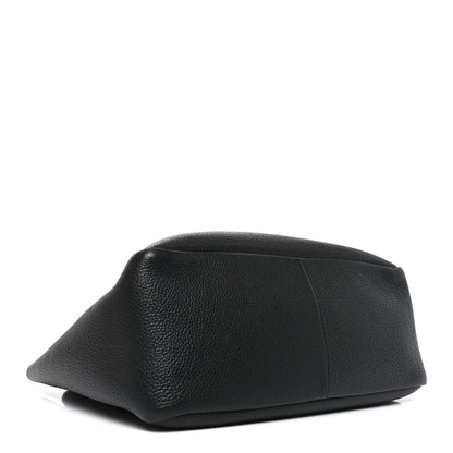 Prada Vitello Daino Soft Large Dynamique Tote Black 4 of 9