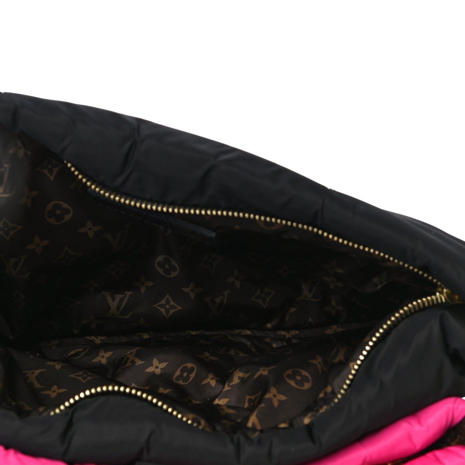 Louis Vuitton Econyl Monogram Pillow Maxi Multi Pochette Accessories Black Fuchsia 5 of 11