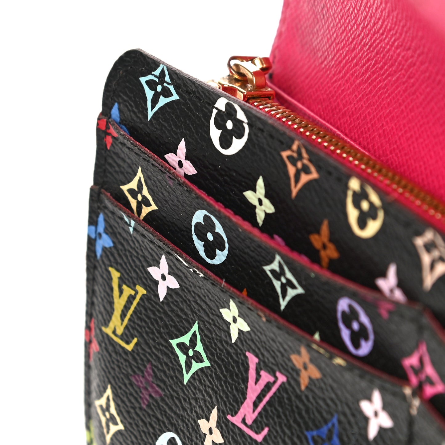 Monogram Multicolor Sarah Wallet Black Grenade