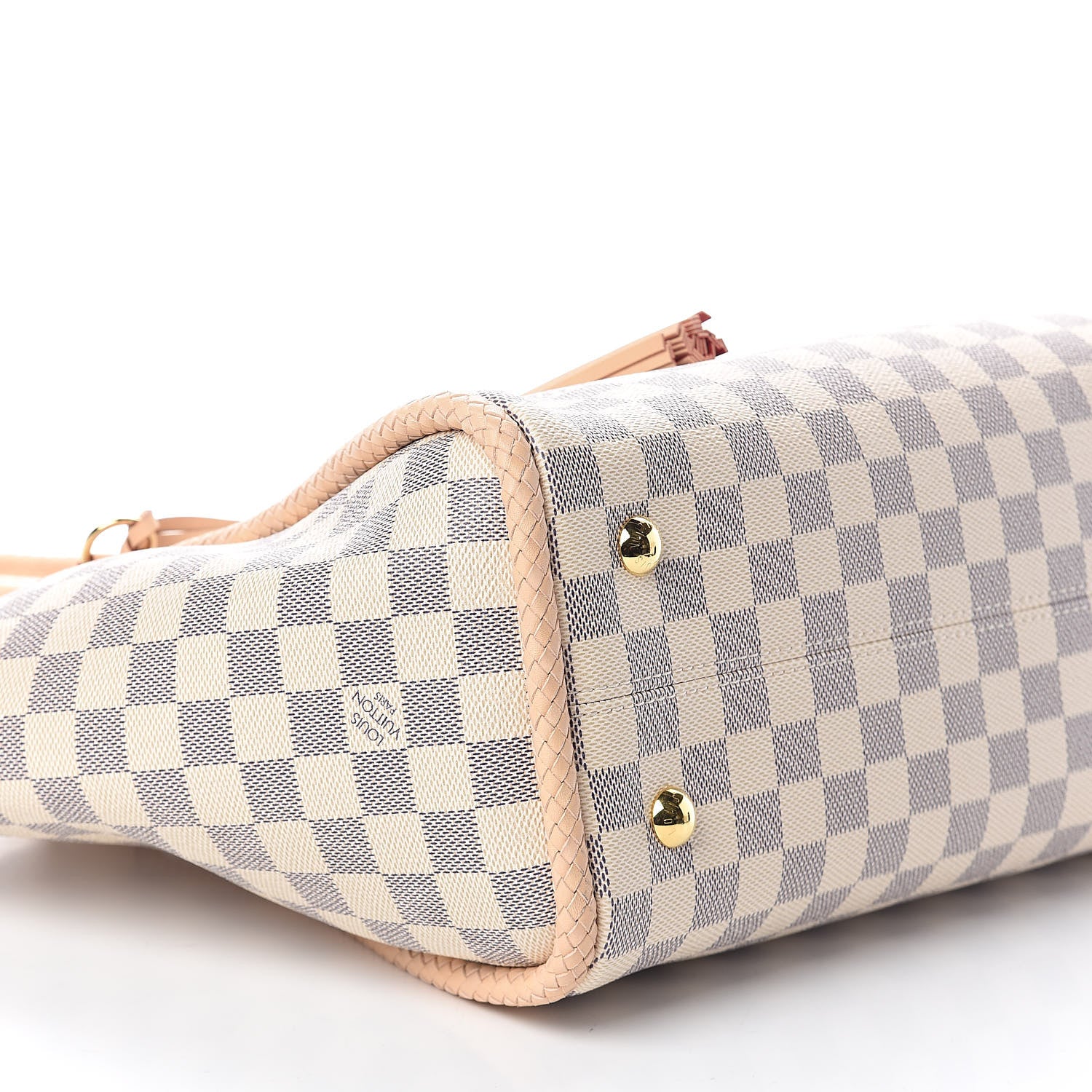 Louis Vuitton Damier Azur Propriano Rose Ballerine 7 of 9