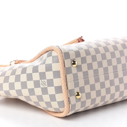 Louis Vuitton Damier Azur Propriano Rose Ballerine 7 of 9