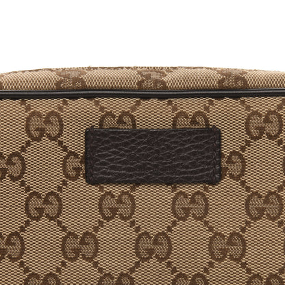 Gucci Monogram Belt Bag Dark Brown 10 of 10