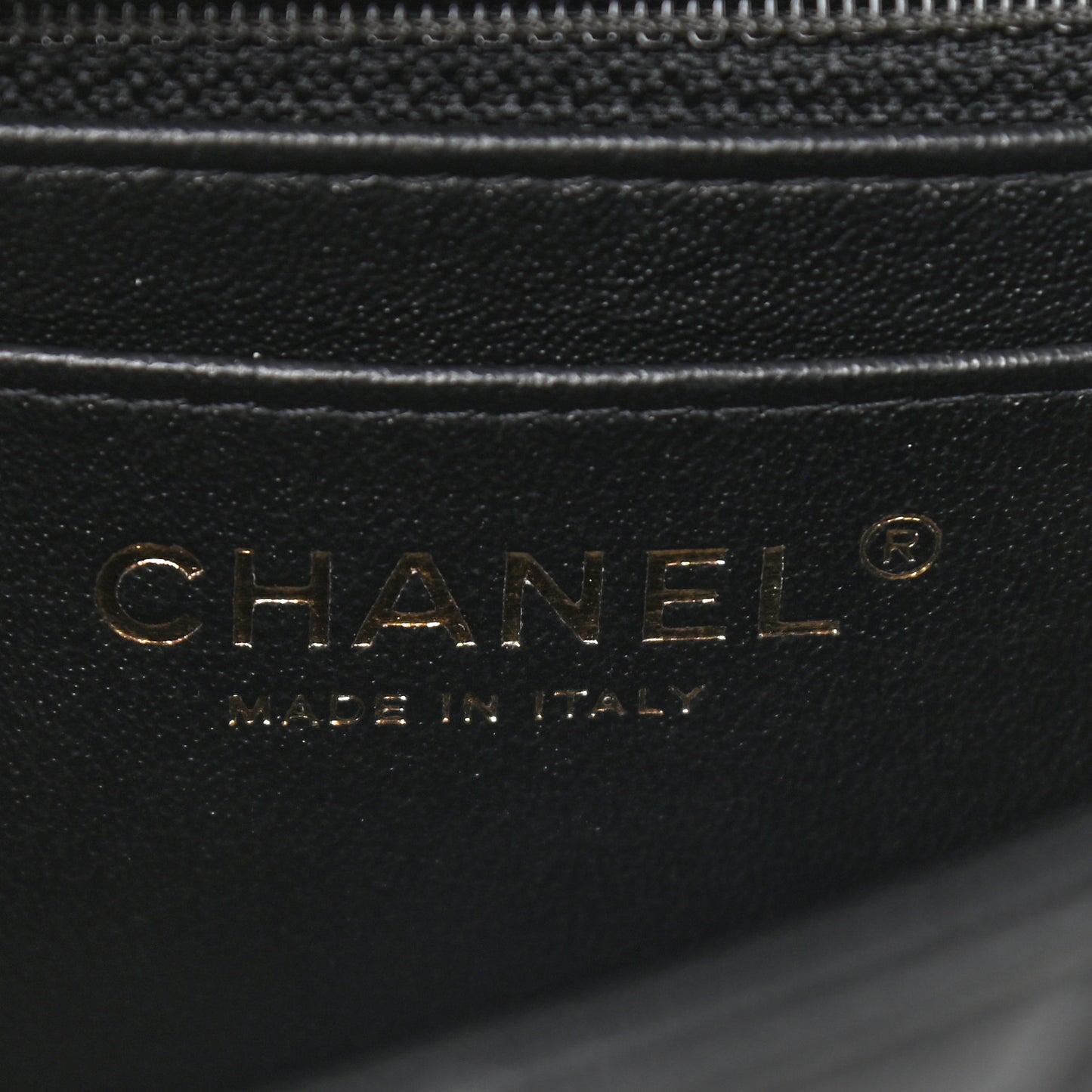 Lambskin Quilted Mini Rectangular Flap Black