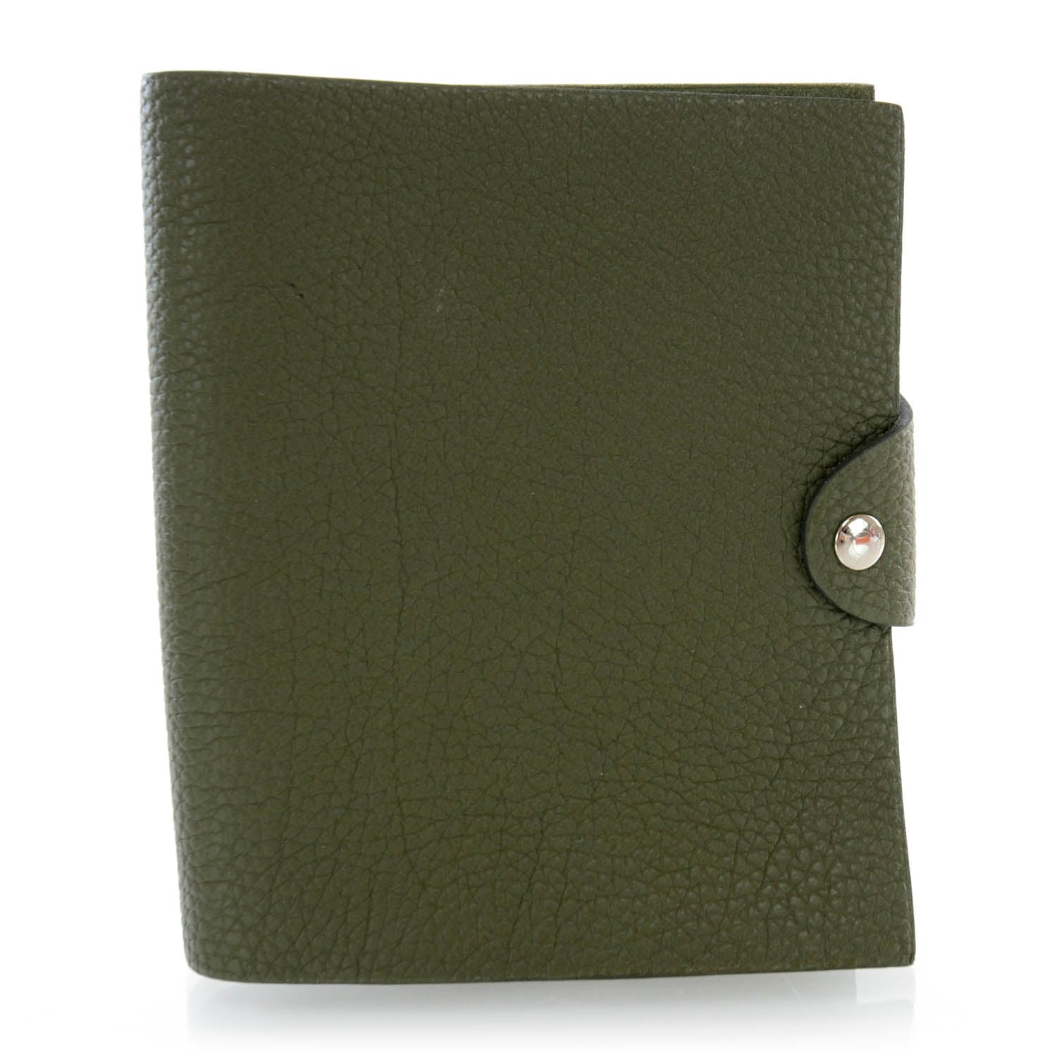 Hermes Togo Ulysse PM Notebook Cover Vert Veronese 1 of 6