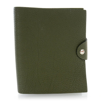 Hermes Togo Ulysse PM Notebook Cover Vert Veronese 1 of 6