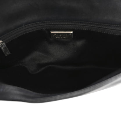 Chanel Lambskin Quilted Evening Clutch Black 5 of 13