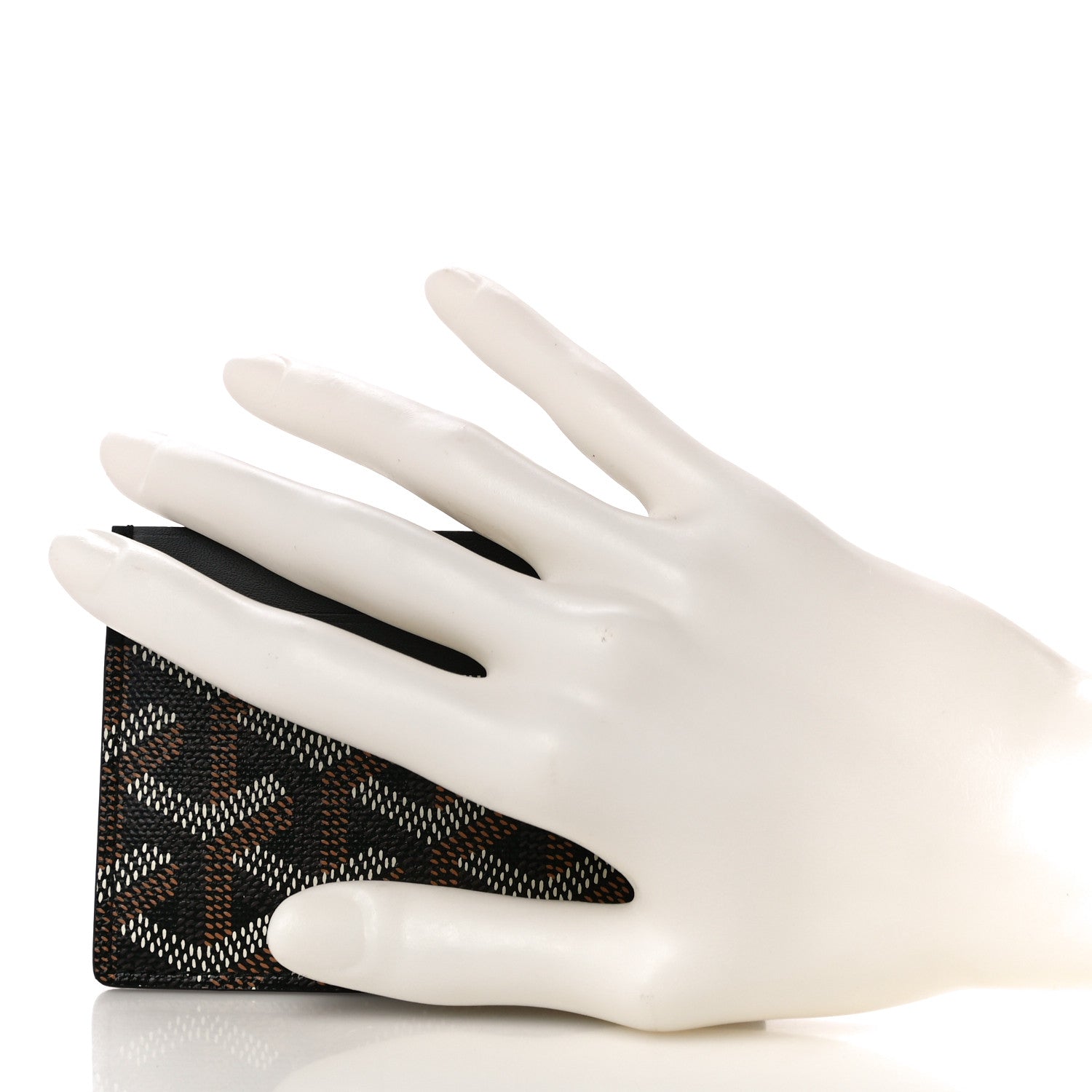 Goyard Goyardine Saint Sulpice Card Holder Black 2 of 9