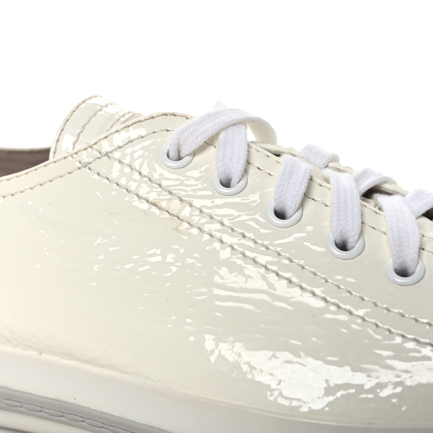 Naplak Crystal Low Top Sneakers 38 Bianco