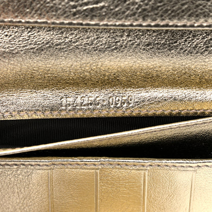 Gucci Monogram Abbey Continental Wallet Gold 7 of 9