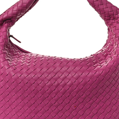 Bottega Veneta Nappa Intrecciato Large Veneta Hobo Rosa Shock 8 of 10