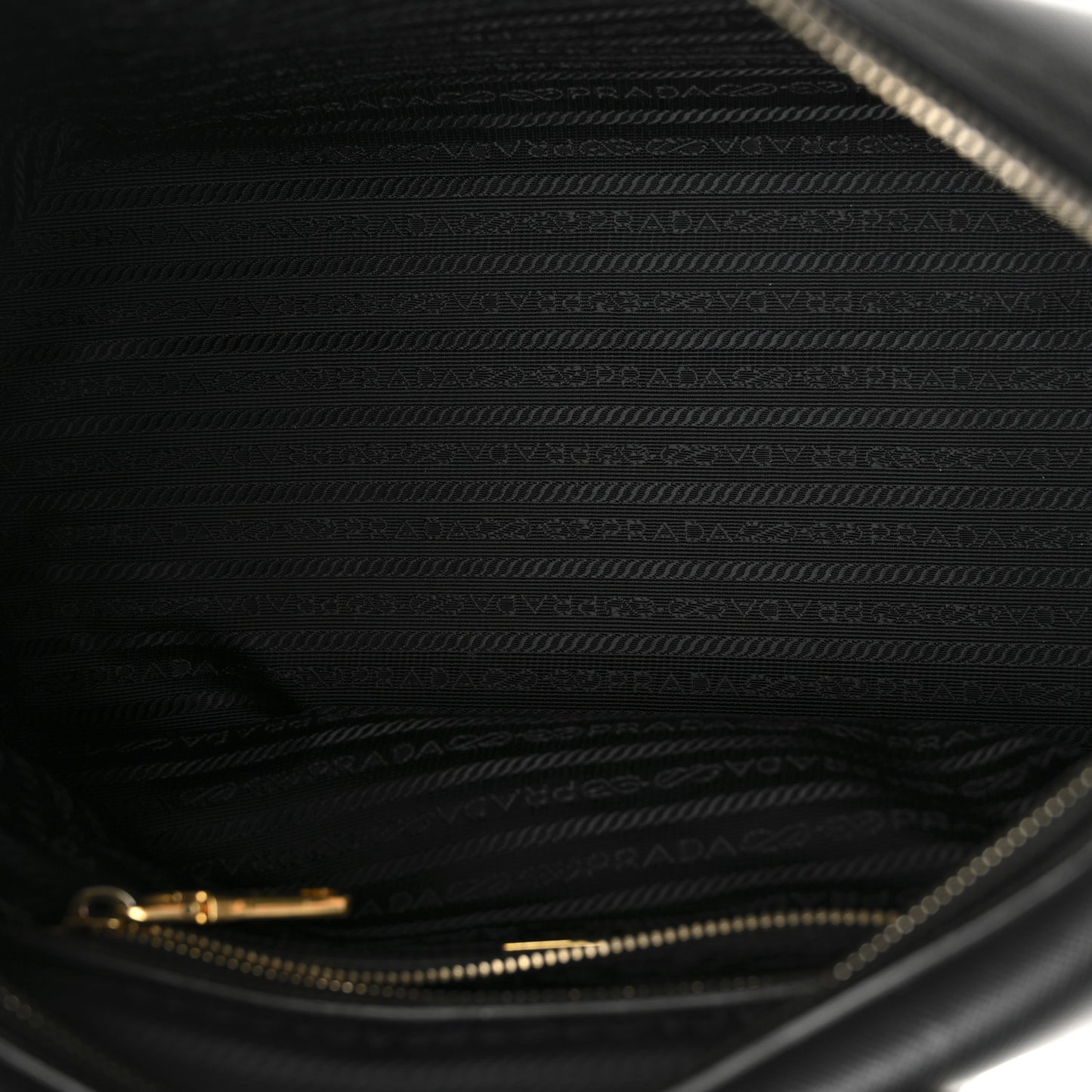 Saffiano Lux Bowler Black