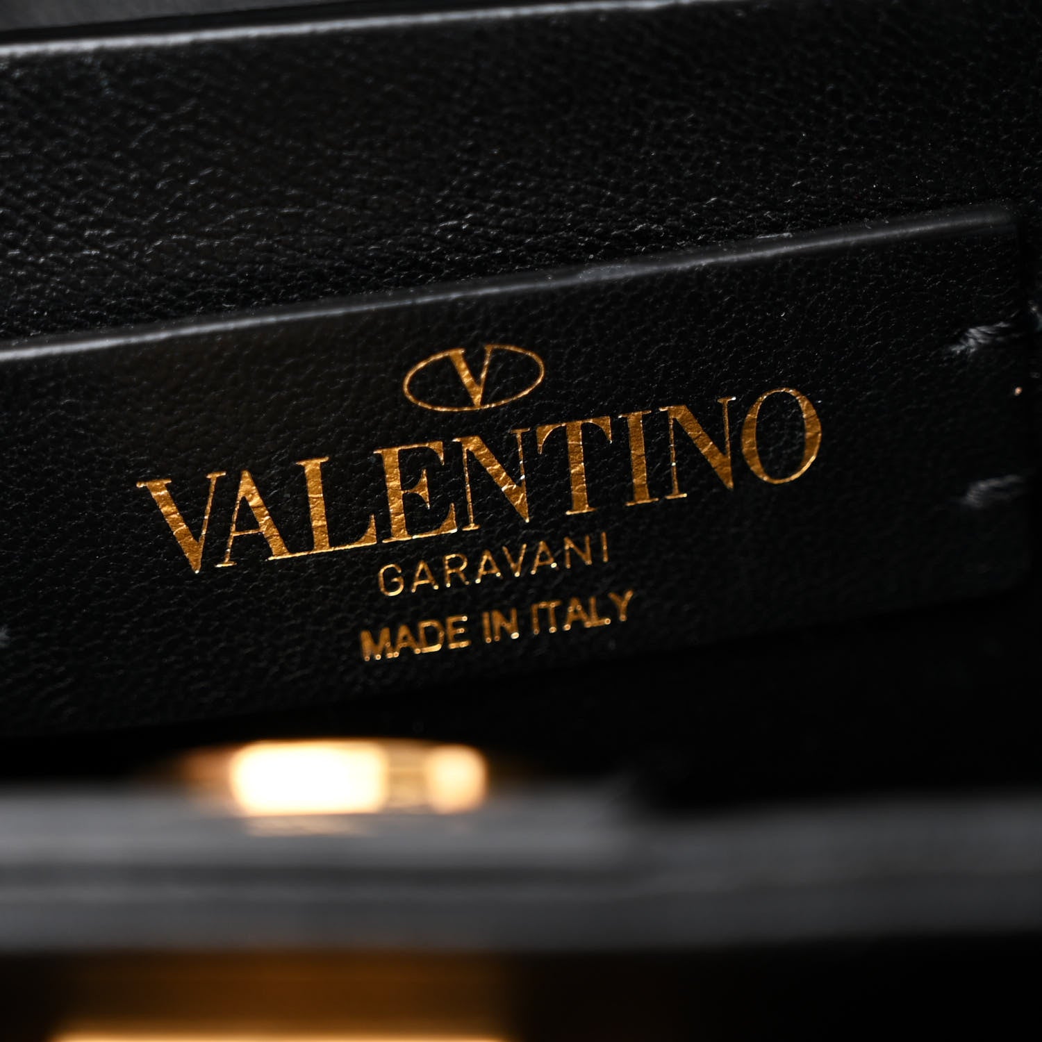 Valentino Garavani Nappa Small Roman Stud The Handle Bag Black 7 of 11