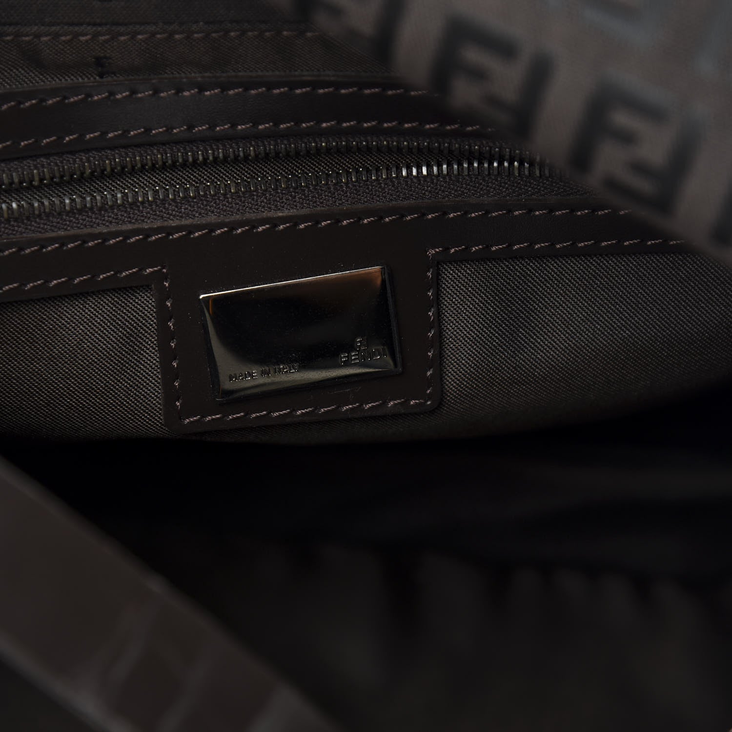 Fendi Zucchino Mama Baguette Tobacco 5 of 12