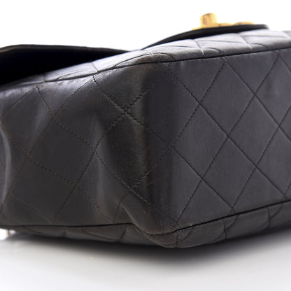 Chanel Lambskin Quilted XL Jumbo Single Flap Black 6 of 8