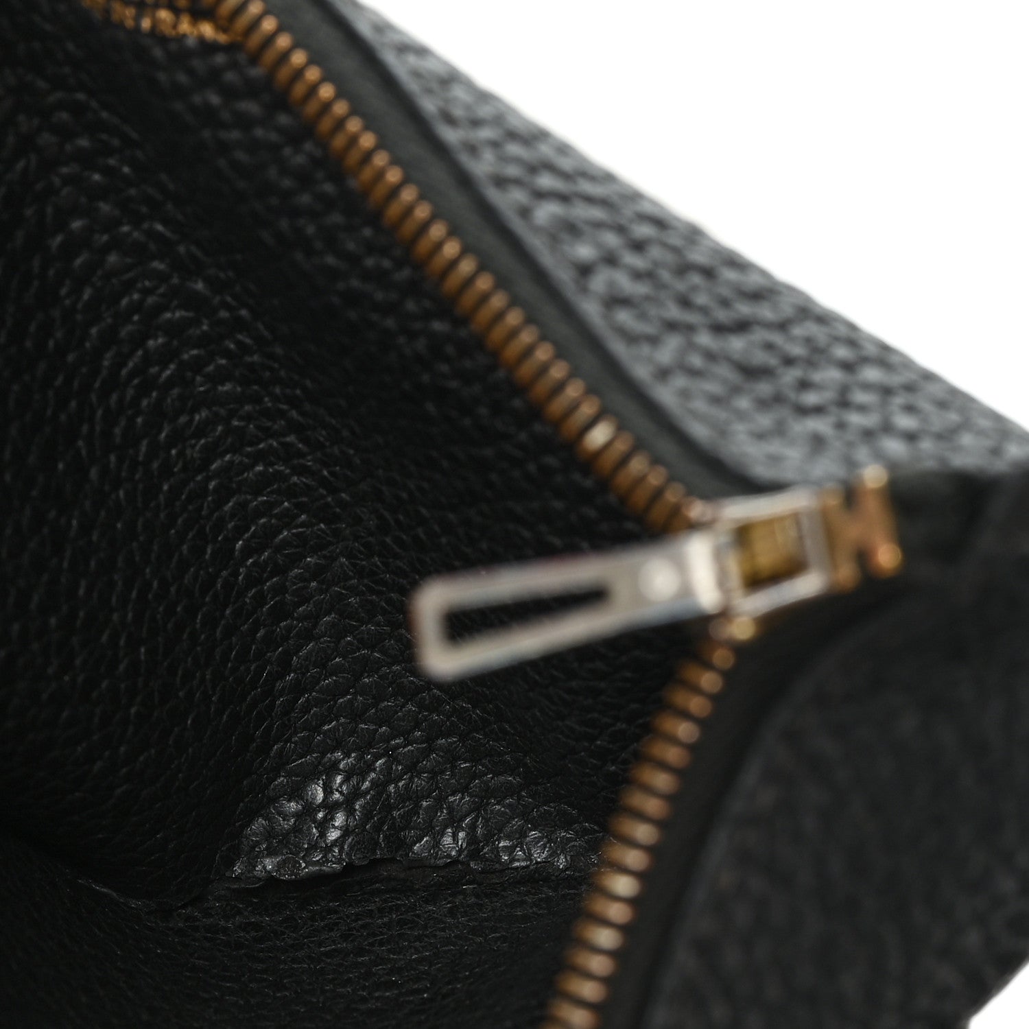 Hermes Togo Dogon Duo Wallet Black 10 of 11