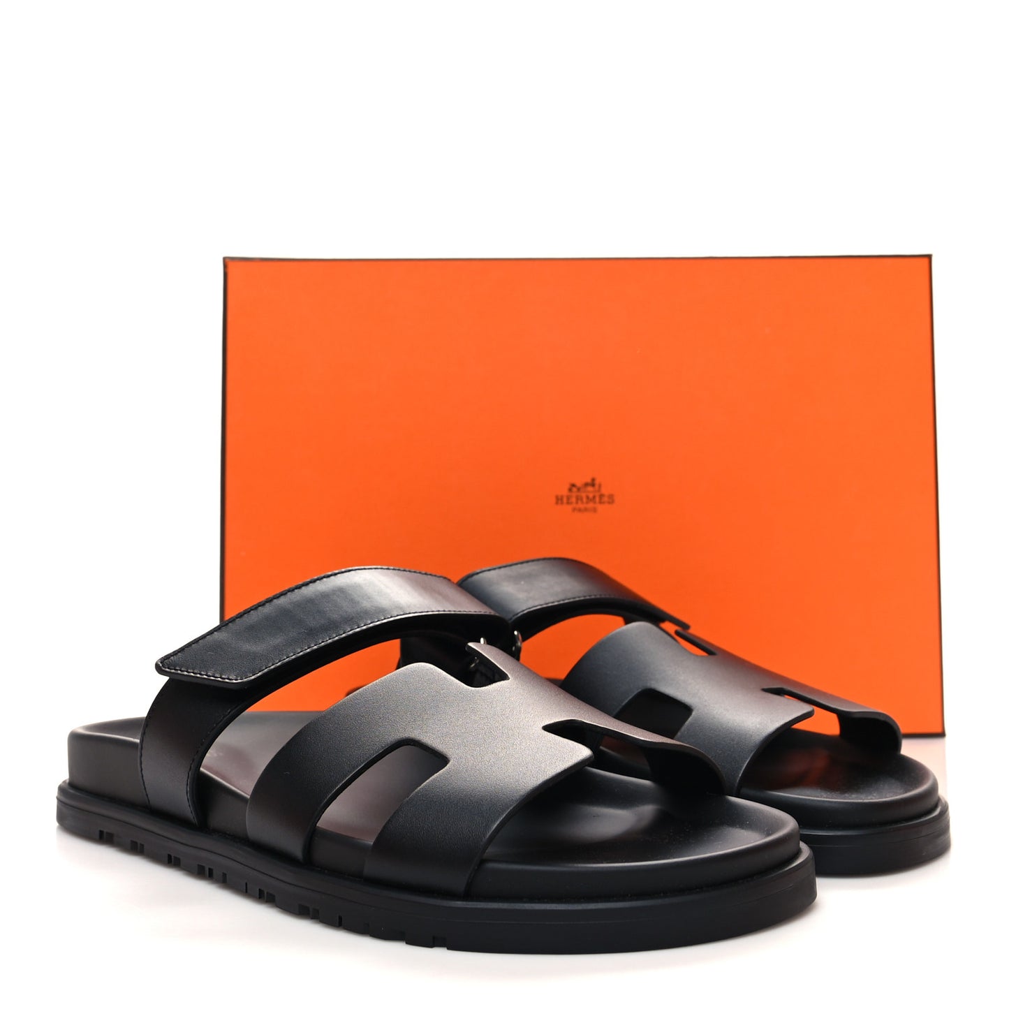 Calfskin Womens Chypre Sandals 39 Black