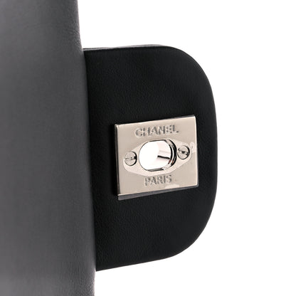 Chanel Calfskin Quilted CC Uniform Flap Belt Bag Black 8 of 12