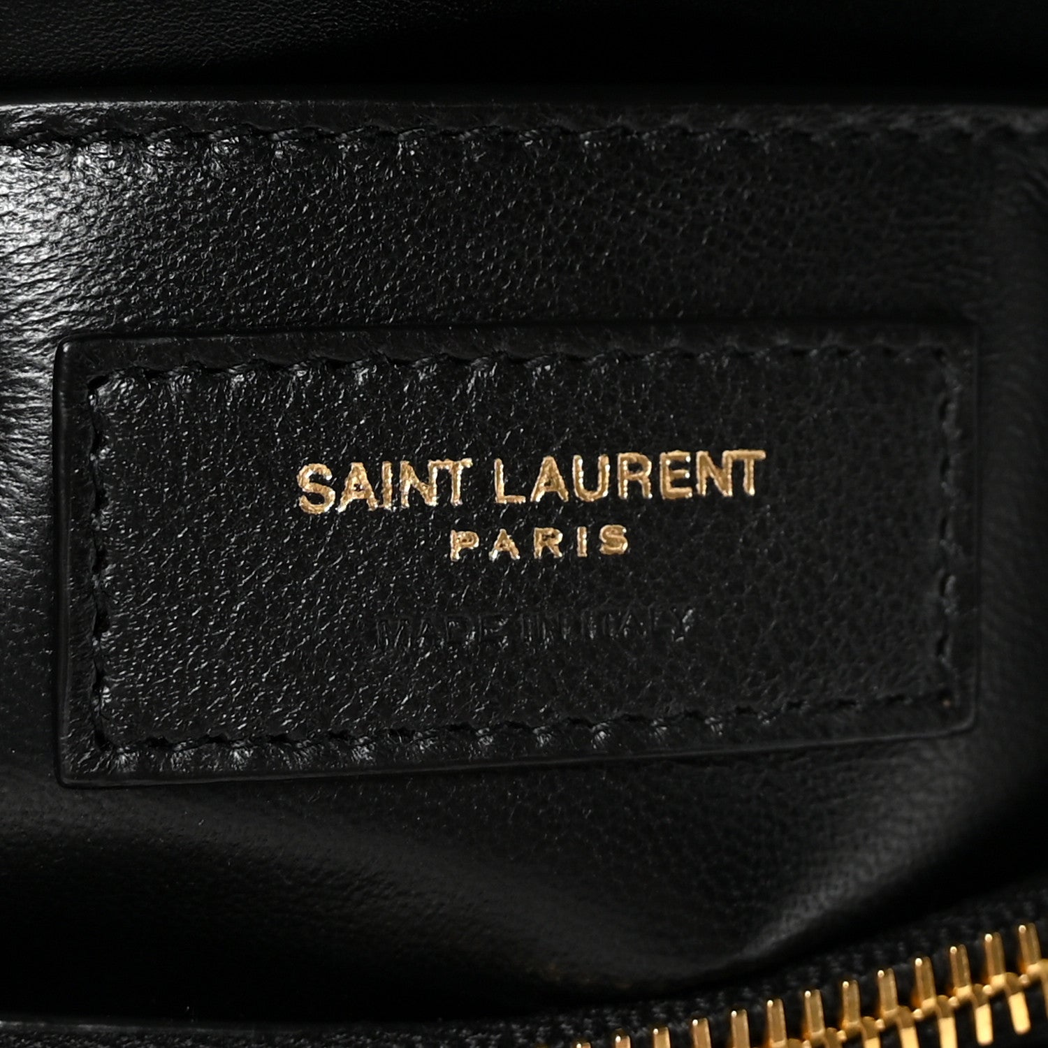 Saint Laurent Canvas Y Quilted Monogram Small Loulou Chain Satchel Black 6 of 9