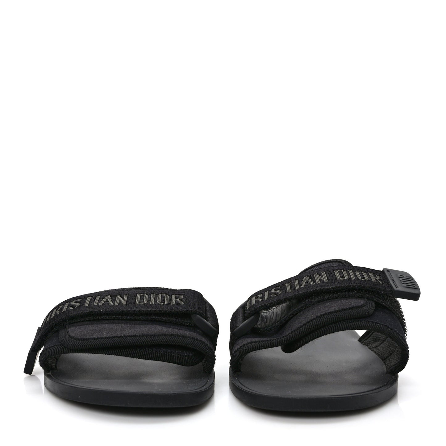 Technical Stretch Fabric Camouflage Dio(r)evolution Slide Sandals 39 Black Military