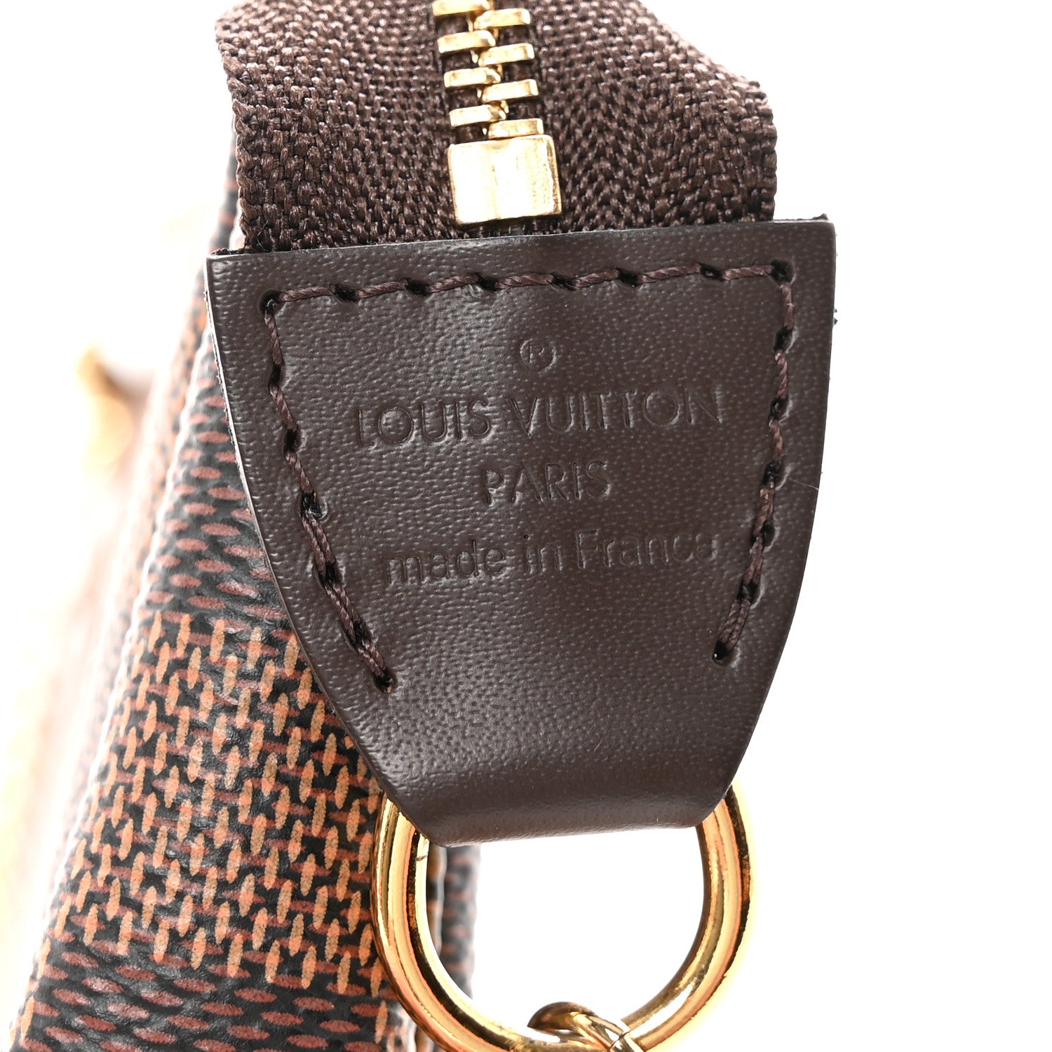 Louis Vuitton Damier Ebene Mini Pochette Accessories 6 of 8