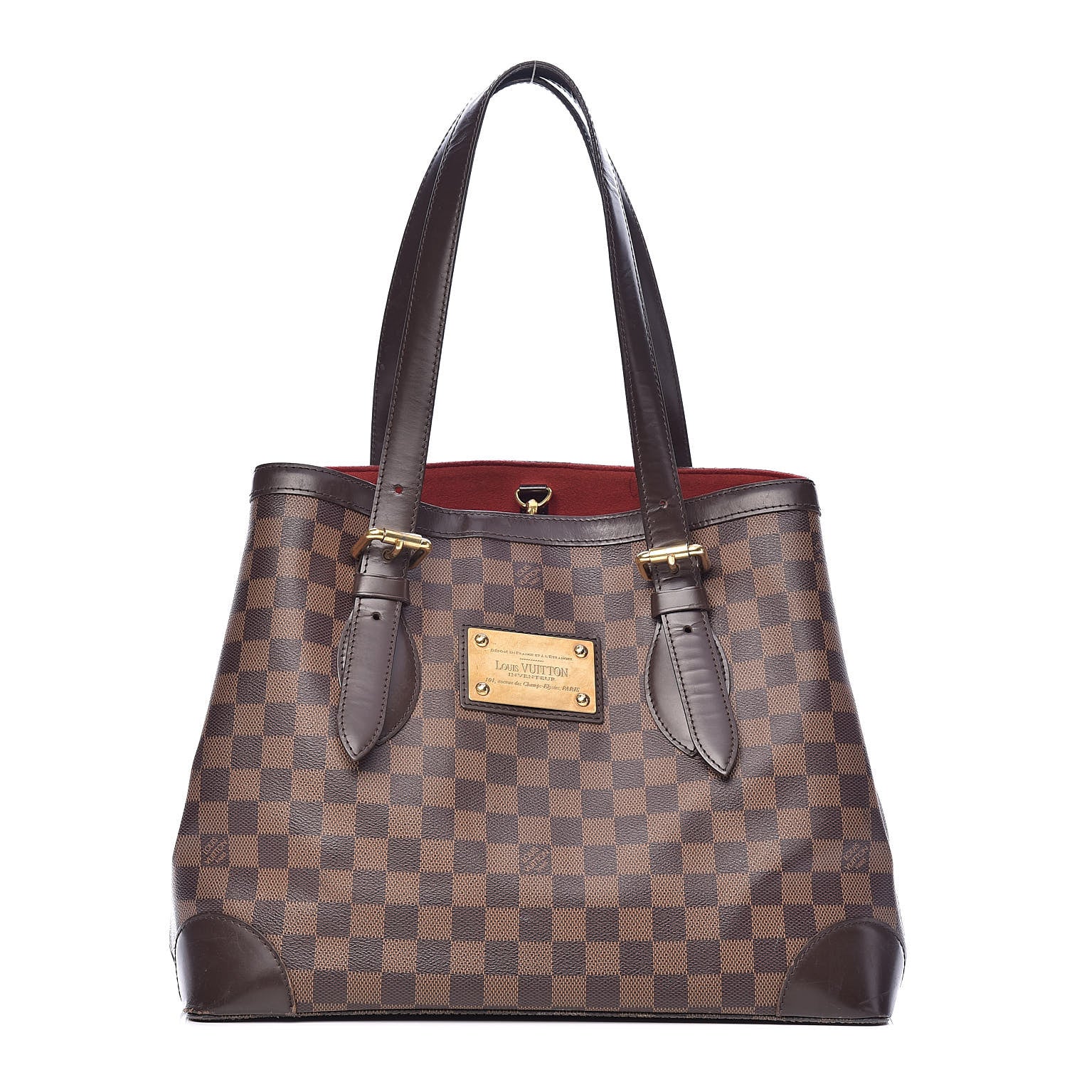 Louis Vuitton Damier Ebene Hampstead MM 1 of 18