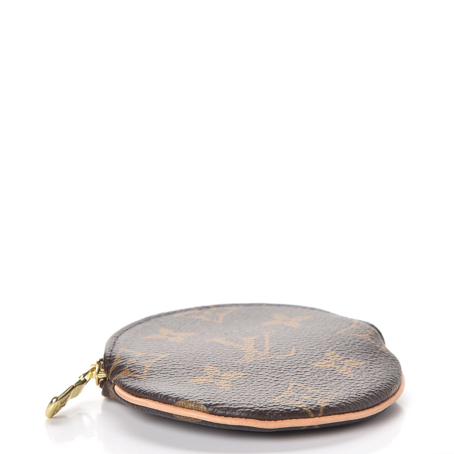 Monogram Round Coin Purse
