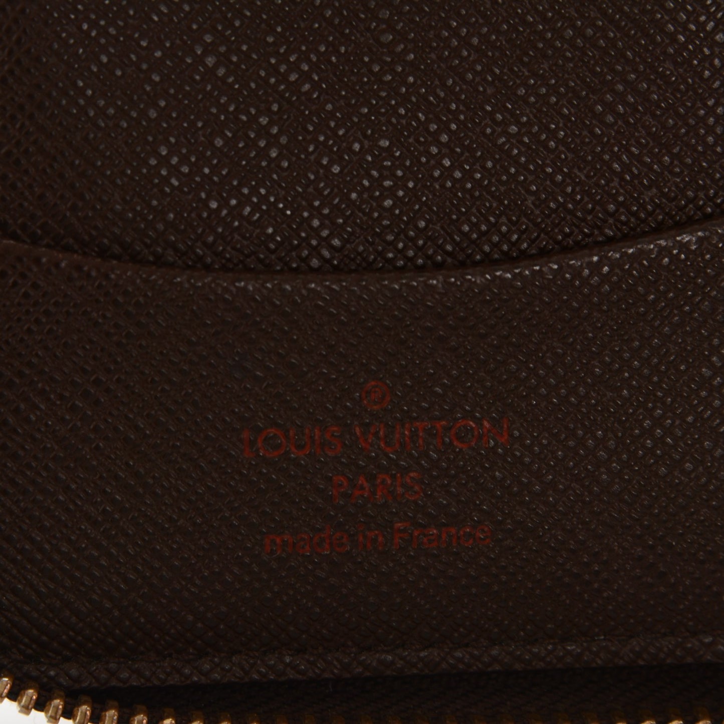 Damier Ebene Zippy Compact Wallet