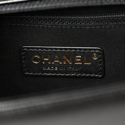 Chanel Caviar Quilted New Medium Boy Flap Black 5 of 9