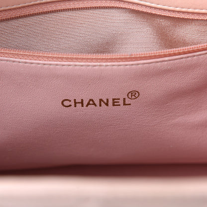 Chanel Lambskin Quilted Grand Shopping Tote GST Pink 8 of 18