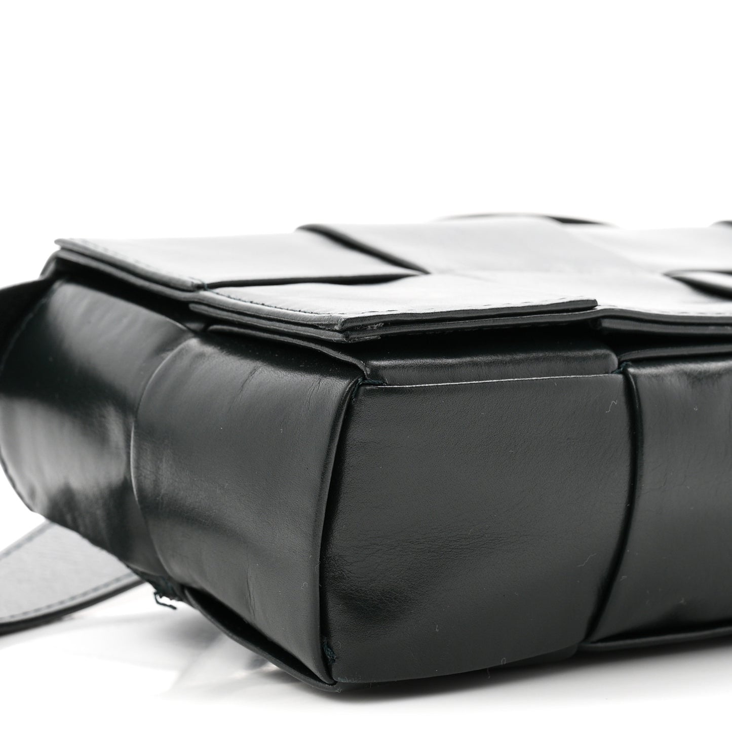 Paper Calfskin Intreccio Cassette Belt Bag Camping